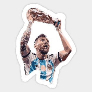 Messi - Argentina Sticker